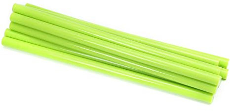 Othmro 20 bastoncini di colla a caldo, lunghezza 24,9 cm, diametro 1,1 cm, bastoncini di ricarica per pistola per colla a caldo, bastoncini di colla a caldo multiuso, a doppia temperatura, colore