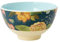 Klein Melamin Schüssel - Dunkelblau - Selmas Fall Flower Print