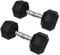 MuscleSquad Hex Rubber Dumbbell Pairs (30kg) | Durable Easy Grip Dumbbell Weights for Home Workouts
