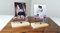 Placa de música con soporte de madera • Cubierta de álbum de música personalizada de acrílico - vidrio musical