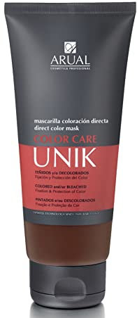 Arual Mascarilla color cobrizo