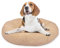 Mediashop Peaceful Pooch M - Flauschiges Hundebett & Katzenbett - gelenkschondendes Hundekissen - waschbarer Bezug - Hundekörbchen - Donut Kissen für Hunde & Katzen