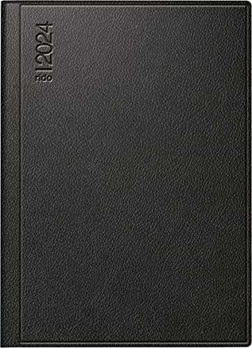 rido/idé Tageskalender Modell Technik III 2024 1 Seite = 1 Tag Blattgröße 10 x 14 cm schwarz