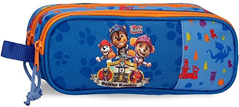Paw Patrol Patrulla Canina Rescue Knights Federmäppchen, blau, 23 x 9 x 7 cm, Polyester