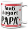 STAMPATEK Taza del Día del Padre Ideas Regalo, Taza Regalo Papá Cumpleaños. Regalos para el Día del Padre, taza de desayuno blanca con corazones, taza feliz cumpleaños Navidad tazas originales para