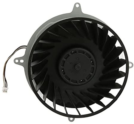 Fan Replacement Fan Metal, Abs For Internal Cooling Fan Dc 12V 2.15A 23 Blades Universal Replacement Cooling Fan For 5 Consoles