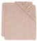 Jollein Lot de 2 housses pour matelas à langer - Rose sauvage - 50 x 70 cm - Coton éponge - Housse pour matelas à langer - Vieux rose