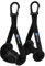 HXD-ERGO 2 Stück Einhandgriff für Widerstandsbänder, Fitness Griffe mit Metall D-Ring, Einhandgriff Kabelzug Griffe für Home Gym Seilzug Fitness Kraftraining (Schwarz für Männer)