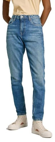Pepe Jeans Damen Tapered Hw PL204591 Jeans, Blue (Denim-RI3), 31W / 30L