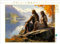 CALVENDO Puzzle Mann und Frau eines Alten nordischen Volkes am Fluss - Wikinger | 1000 Teile Lege-Größe 64 x 48 cm Foto-Puzzle für glückliche Stunden