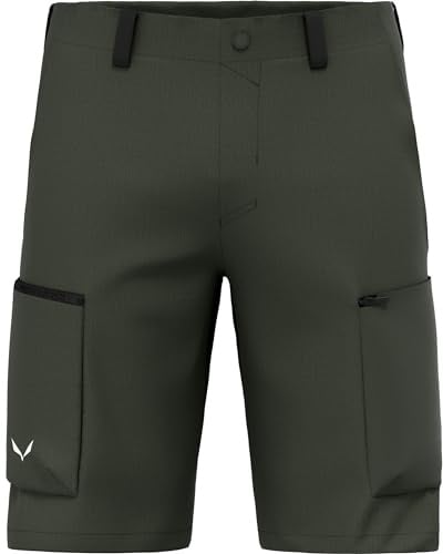 Salewa Herren Puez Hemp/DST Shorts, dark Olive, XL