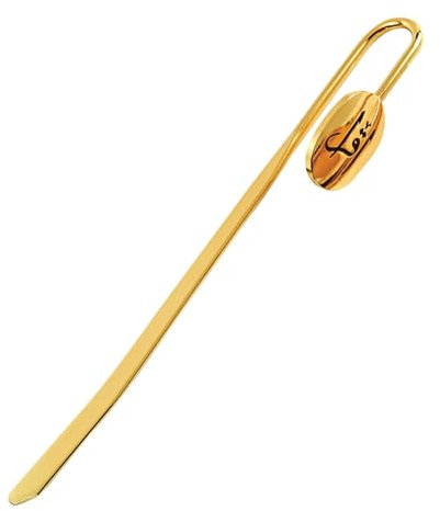 Lesezeichen Metall, Bookmark Personalisiert Islamische Geschenke Bookmarks Buchöffner Lesezubehör für Buchliebhaber(Gold)