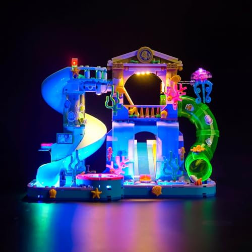 LED Light Set for Lego Heartlake City Water Park 42630 (No Lego), Decoration Lighting Set for Lego 42630 Friends Heartlake City Water Park Creative Toy