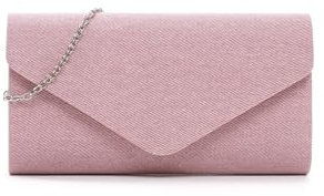 Tamaris Amalia Denim Clutch Rose