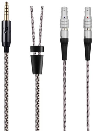 Earmax Cavo bilanciato OCC a 16 fili, 4,4 mm, 3,5 mm, 2,5 mm, 6,35 mm, 6 N, compatibile con auricolari Focal Utopia Focal New Utopia
