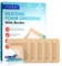 Pansement En Mousse De Silicone 4 X 4 - Bandage De Plaie Stérile Ultra - Mince Avec Bords Adhésifs En Silicone Doux, Soin Des Plaies Superficielles, Imperméable Et Respirant, Coussin Super Absorbant