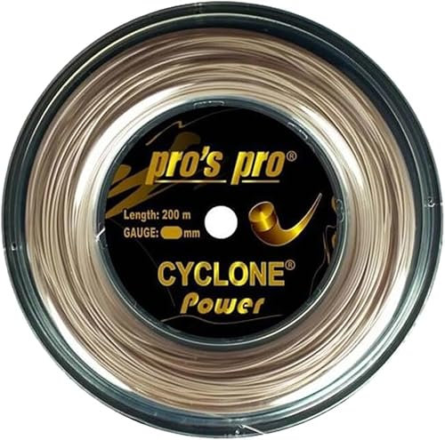 Generisch Pros Pro Cyclone Power - Corda da tennis, 1,30 mm, 200 m