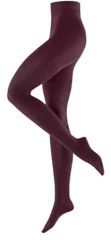 Burlington Damen Argyle Affair Strumpfhose Baumwolle atmungsaktiv