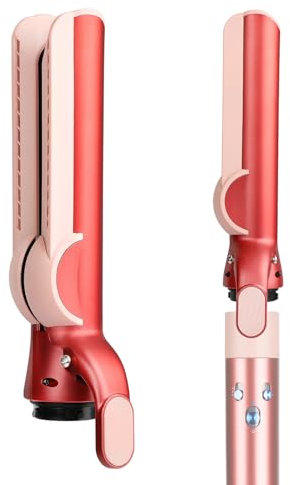 Haarglätter-Aufsatz für Dyson Airwrap, Airflow Technologie ohne Heizplatten, Gleichzeitiges Trocknen und Glätten mit Luftstrom, Reduziert Hitzeschäden, Kompatibel mit HS01/HS05/HS08, Fuchsia