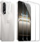 FDHYFGDY Protector Pantalla para OnePlus Nord 5,【2+2】 Piezas Protector de Pantalla y Pelicula para lentes, Dureza 9H, HD Anti Arañazos, Sin Burbujas Cristal Templado