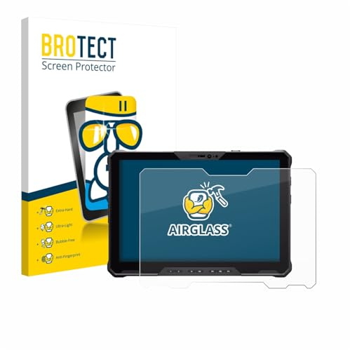 BROTECT Schutzglas für Dell Pro Rugged 12 RA02260 | Transparenter Displayschutz Made in Germany Schutzfolie Panzer Folie Glas 9H Anti-Fingerprint Einfache Montage Clear