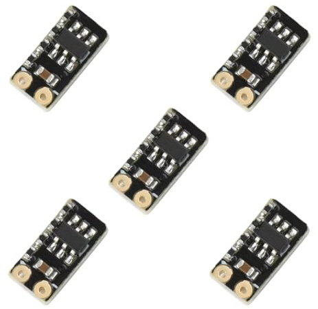 Ehwisbe Mini LED Light Display Battery Power Tester 5PCS 1S 3.7-4.2V Ternary Lithium Battery Capacity Indicator Module