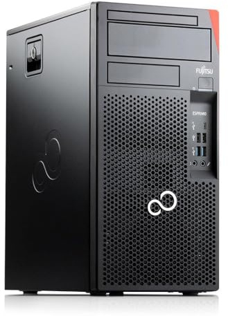 Fujitsu Esprimo P958 Intel Core i5 9600 1TB SSD Festplatte 16GB Speicher Windows 11 Pro DVD-Laufwerk MT Tower Computer PC (Generalüberholt)