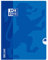 OXFORD Cahier OpenFlex 24x32cm Grands Carreaux Seyès 192 Pages Brochées Couverture Polypro Coloris Assortis
