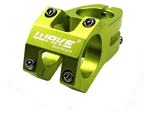 CYSKY Bike Vorbau 31,8 45mm Aluminiumlegierung Mountainbike Vorbau Kurze Fahrradlenker Vorbau für Die meisten Fahrrad BMX MTB Rennrad (Grün)