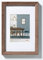walther design Bilderrahmen nussbaum 10 x 15 cm mit Passepartout, Fiorito Holzrahmen EF015N