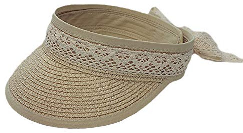 Demarkt Sonnenblende - Sommer Schatten Kappe Sonnenhut Sonnenschild Visor mit Klettverschluss für Kinder