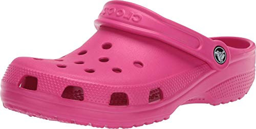 Crocs Unisex Classic Clogs (Best Sellers) Clogs , Electric Pink,8 UK Men/ 9 UK Women