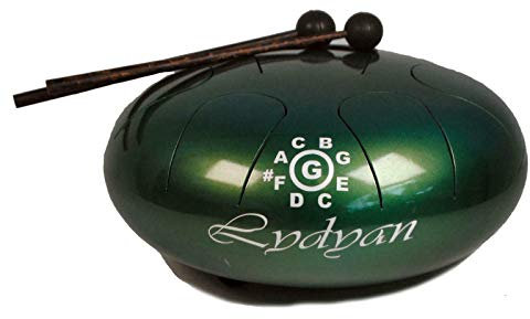 DevinArt Stahl lydische Skala HandPan Behälter 9 Hinweis Zunge Hank Drum Hand Reiki Meditation