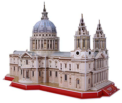 World Brands St Pauls Kathedrale, National Geographic, Cubic Fun, Puzzle, Bausatz, 3D-Puzzle, Bausatz, Mehrfarbig DS0991H