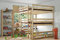 STRICTLY BEDS&BUNKSFusion Raised Pine Bunk Bed, 4ft 6 Double