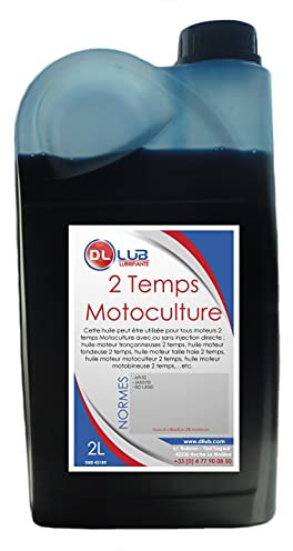 DLLUB - Huile moteur 2 temps motoculture - 2 litres