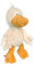 SIGIKID 42698 Schlenker-Ente Sweeties Mädchen und Jungen Babyspielzeug empfohlen ab 1 Jahr weiß/gelb