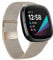 Moydolo Kompatibel mit Fitbit Versa 3 Armband Fitbit Sense Armband, Damen Herren Edelstahl Handgelenk Metall Ersatzband Armbänder Kompatibel für Fitbit Sense/Fitbit Versa 3, Klein, Champagner Gold