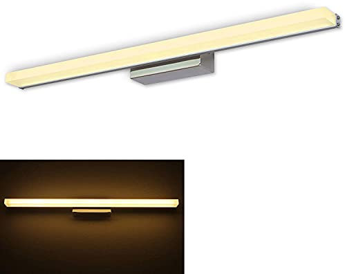 20W 1600LM LED Spiegelleuchte 100CM, LED Schminklicht Badleuchte Wandleuchte Badlampe für Badzimmer und Wandbeleuchtung, Spiegelschranklampe Schrankleuchte Bad Spiegellampe, 3000K warmweiß licht