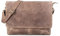 TALED Leder Umhängetasche Herren & Damen I Echtleder Laptoptasche bis 15 Zoll I Messenger Bag mit Schultergurt I Schultertasche I Arbeitstasche I Tragetasche I Handtasche I Vintage Graubraun
