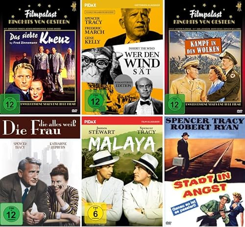 Spencer Tracy Film Fan Collection - Fünf seiner populärsten Filme in einer Edition
