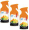 Fresh & More Raumspray Lufterfrischer (3er Pack) 250ml Fresh Orange