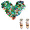QIUMING 250g Große Pailletten Flache Runde Pailletten Große Pailletten Schillernde Glatt Pailletten Glitzer Sequins Lose für DIY Kleidung Schmuck Stricken Kunst Kunsthandwerk Verschönerung (Farbe)
