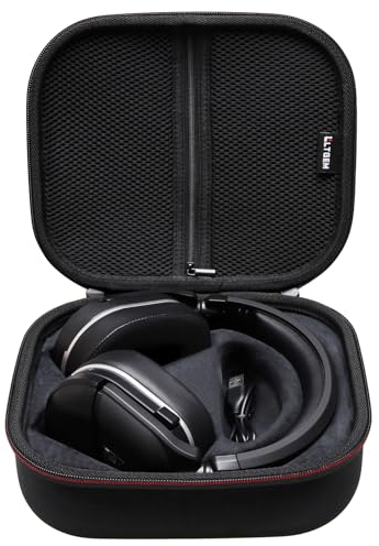 LTGEM Case Compatible with Turtle Beach Stealth 600/700 Gen 3 & 600/700 Gen 2 MAX Wireless Gaming Headset, Black