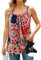 V FOR CITY Ladies Top Women Camisole with Built in Bra Tank Top Going Out Sleeveless Vest Mixed Navy Blue M
