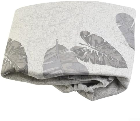 Copriasse da stiro extra largo e grande, con coulisse, 147 x 48 cm, alta elasticità, riutilizzabile e (foglia di banano)