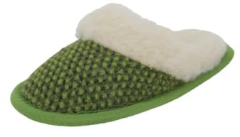 Hollert Damen Hausschuhe/Pantoffeln aus Merinowolle Paula warme Hüttenschuhe aus Schafwolle