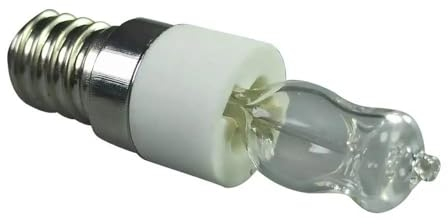 LIGHBIB Bombilla Para Horno E14 De 40W/50W, Lámpara Halógena Para Horno De 110V/220V, Resistente A Altas Temperaturas, 500 ℃, Secadora Segura, Bombilla Para Microondas,40w,PC 1