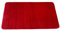 Brielle Memory Foam Badezimmer Badteppich Saugfähige Rutschfester Badvorleger Waschbar Badematte – 50X80 cm, Rot