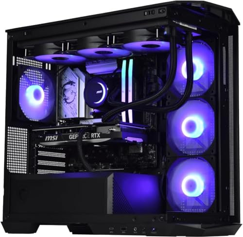 M.Red PC Gamer Powered by MSI CBT013-04 - Procesador Intel Core i5-14600KF, GeForce RTX 4070 Super, 32 GB DDR5, 2 TB SSD NVMe, Windows 11 Familia
